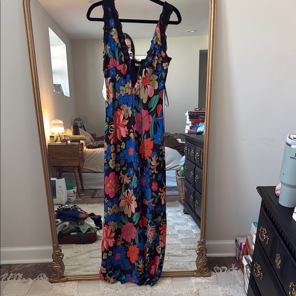 Floral Maxi Dress - Multicolor - Picture 1 of 2